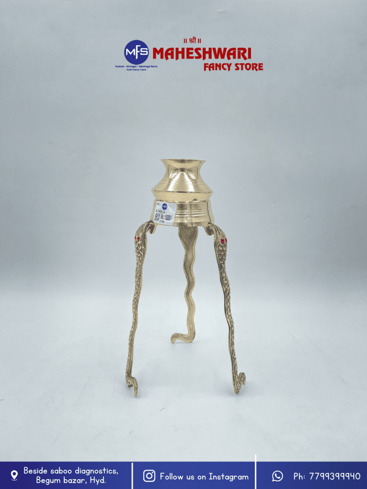 Maheshwari Fancy Store - Shivling Jaldhara size 2